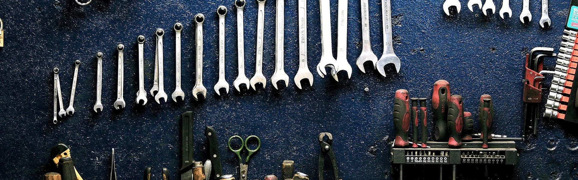 Wrenches On A Wall