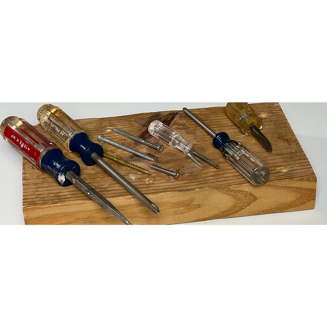 Assortment of Screwdrivers - How to use a screwdriver safely