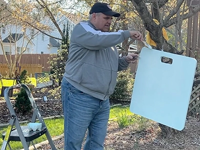 Painting our Landing Pad